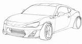 Toyota 86 Drift Gt Wip Drawings Car Deviantart sketch template
