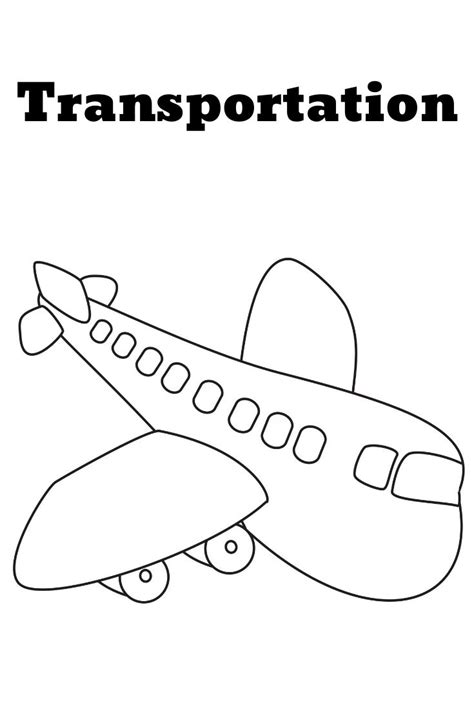 transportation coloring pages  kids printables  kids