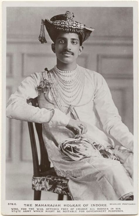 npg  sir raj rajeshwar sawai shri tukojirao iii holkar xiii