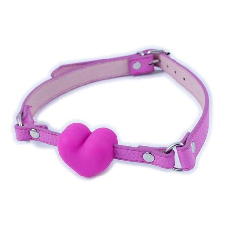 heart gagball pink preorder pink accessories toy heart