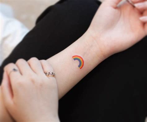 Tatuajes De Arcoíris El Significado Detrás De Los Colores Mini
