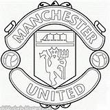 Manchester United Coloring Pages Emblem Unit Man Visit Del Wallpapers sketch template