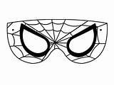 Spiderman Maschera Mascara Imprimir Carnevale Maschere Colorir Ragno Carnaval Tuttodisegni Stampare Mascaras Crafts Tudodesenhos Aranha Máscara Addobbi Giane Mascherina Conosco sketch template