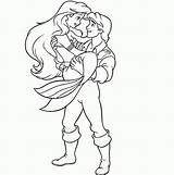 Ariel Coloring Prince Princess Disney Drawing Pages Eric Mermaid Little Colour Printable Kids Couple Wallpaper Adults Simple Drawings Lovely Filminspector sketch template