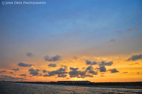 Sunset At Ocean Isle Beach Nc Ocean Isle Beach