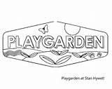 Playgarden sketch template