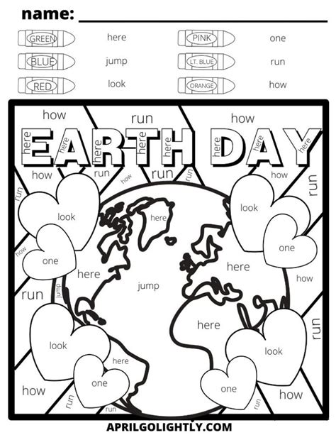 earth day coloring sheets  printable