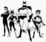 Nightwing Timm Bruce Batman Robin Batgirl Comicartcommunity Animated sketch template