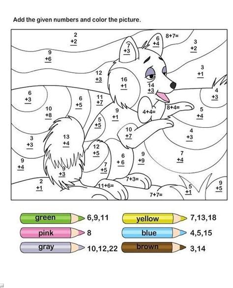 math coloring pages preschool  raste enblog