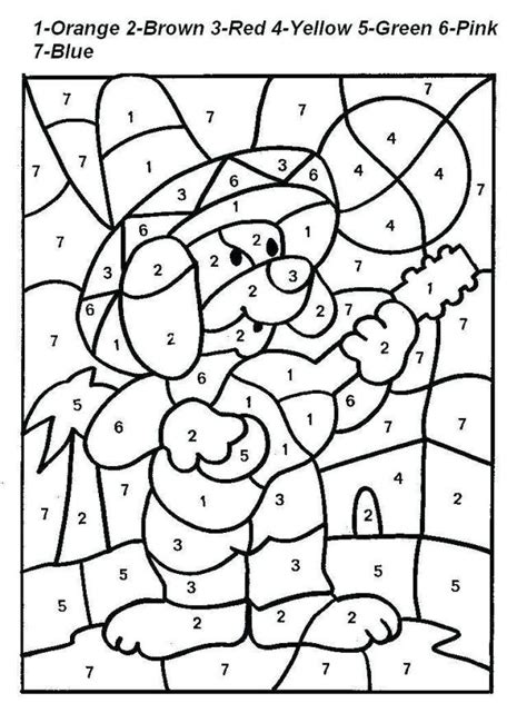 inspiration image  printable number coloring pages