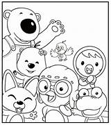 Coloring Pages Pororo Colouring Print Kids Printable Book Drawing Disney Forkids Penguin Sheet Sheets Clipart sketch template