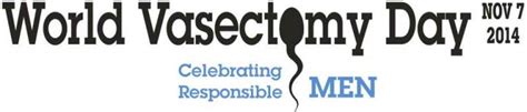 free vasectomies on world vasectomy day