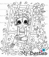 Coloring Sherri Baldy Bestie Img24 Instant Doll Summer Fun Mybestiesshop sketch template