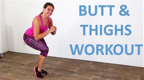 5 Minute Standing Butt And Thighs Workout How To Get A Bigger Butt