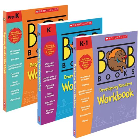 bob books workbook bundle bob books