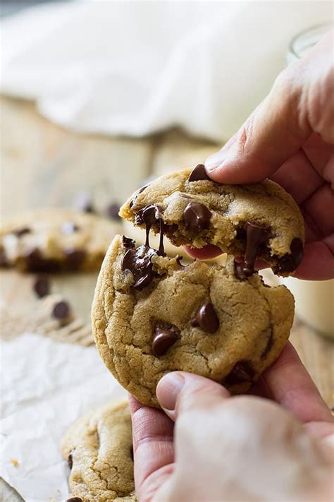 no chill soft chocolate chip cookies countryside cravings