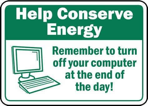 remember  turn  computer sign