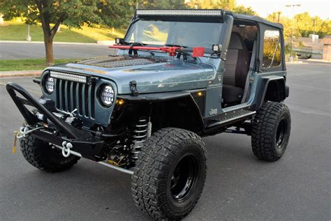 jeep wrangler tj lifted rock crawler  sale