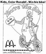 Mcdonald Ronald Coloring Pages Valentine House Contest 1976 Drawing Template Colouring Paper Mostlypaperdolls Dolls Appeared Newspapers February Getdrawings sketch template