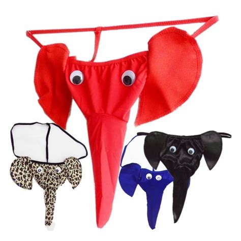 sexy lingerie men panties g strings underwear elephant briefs knickers