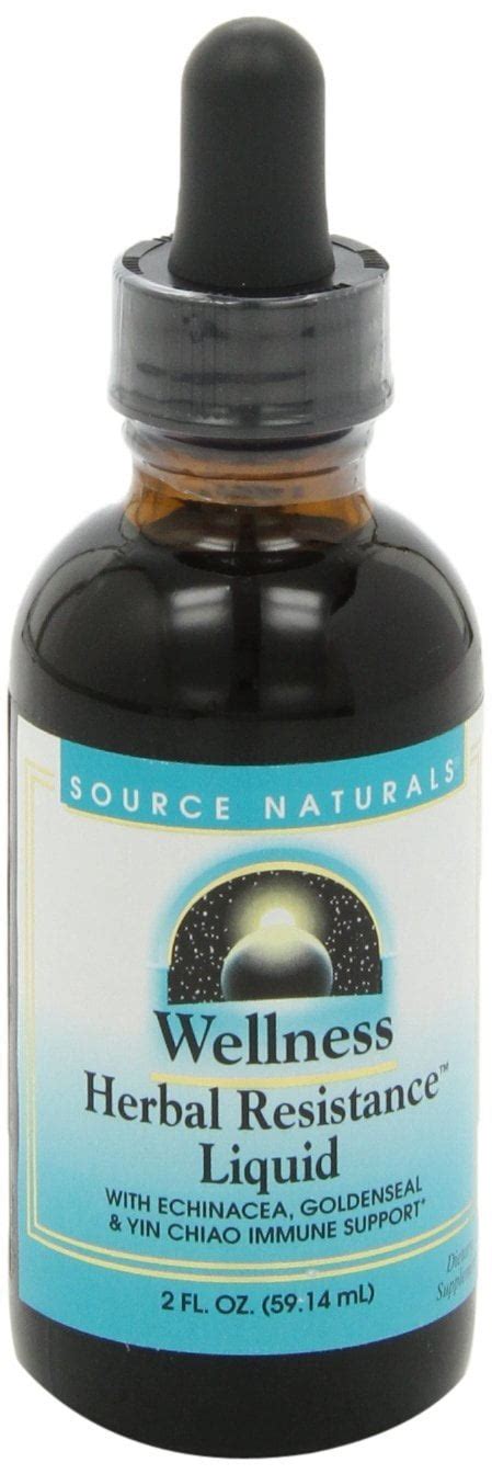 source naturals source naturals wellness herbal resistance liquid  oz