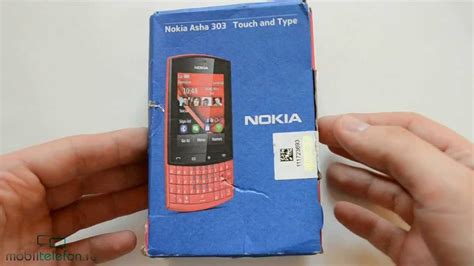 Распаковка Nokia Asha 303 Unboxing Youtube