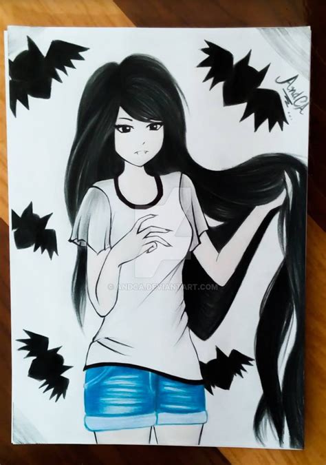 Marceline Adventure Time Anime Version By Andc By