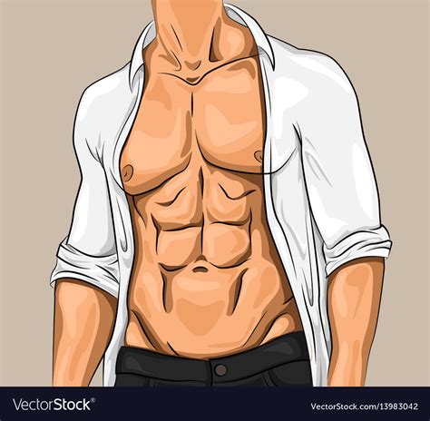 comic attractive young man royalty  vector image