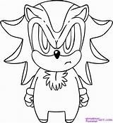 Shadow Coloring Hedgehog Pages Drawing Print Sheets Step Color Kids Chibi Easy Draw Designlooter Popular Coloringhome Library Clipart 61kb sketch template