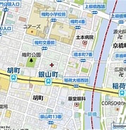 Image result for 広島県広島市中区. Size: 179 x 185. Source: www.mapion.co.jp