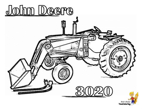 earthy tractor coloring pages farm tractors  kids tractor