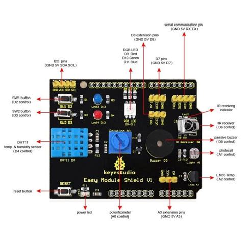easy module shield  arduino  micros