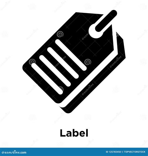 label icon vector isolated  white background logo concept  stock vector illustration