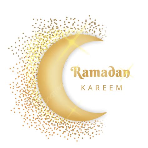 ramadan kareem moon hd transparent gold crescent moon ramadan kareem