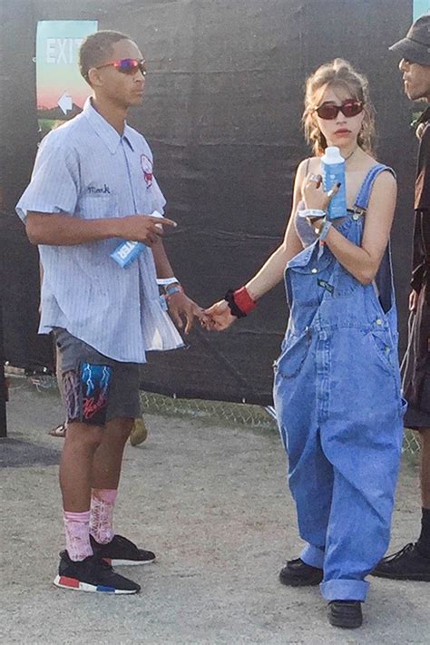[pics] Odessa Adlon And Jaden Smith Hold Hands At Coachella