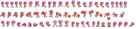 Amy Rose Is Sonic 3 And Knuckles Sprites By Deitz94 On