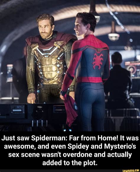 just saw spiderman far from home it was awesome and even spidey and