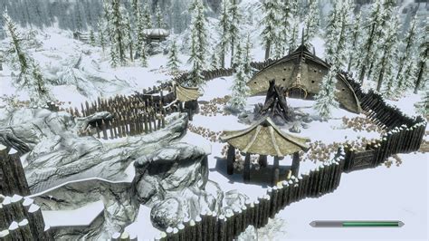barbarian longhouse  skyrim nexus mods  community skyrim orc