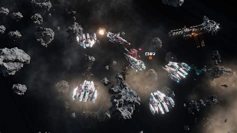falling frontier    space rts game   dreams pcgamesn