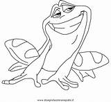 Ranocchio Frosch Principessa Malen Cartoni Malvorlage Animati sketch template