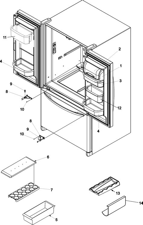 kenmore side  side refrigerator wiring diagram bestn
