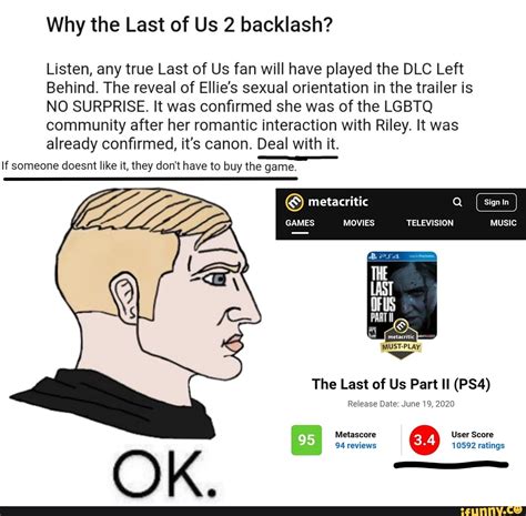 Why The Last Of Us 2 Backlash Listen Any True Last Of Us Fan Will