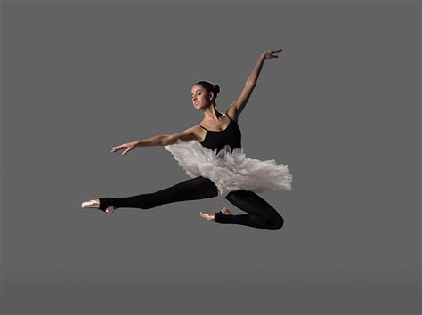 ballerina performing pas de chat photograph  nisian hughes fine art america