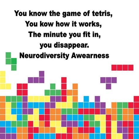 quote  neurodiversity awearness  quote  etsy