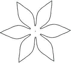 metal lilies pattern flower templates printable flower petal