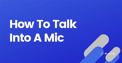 talk   mic
