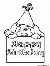 Coloring Celebrating Birthday Blues Pages Printable sketch template