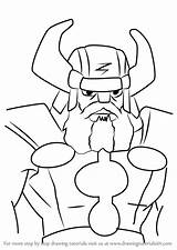 Heimdall Hero Squad Super Draw Show Drawing Step Cartoon sketch template
