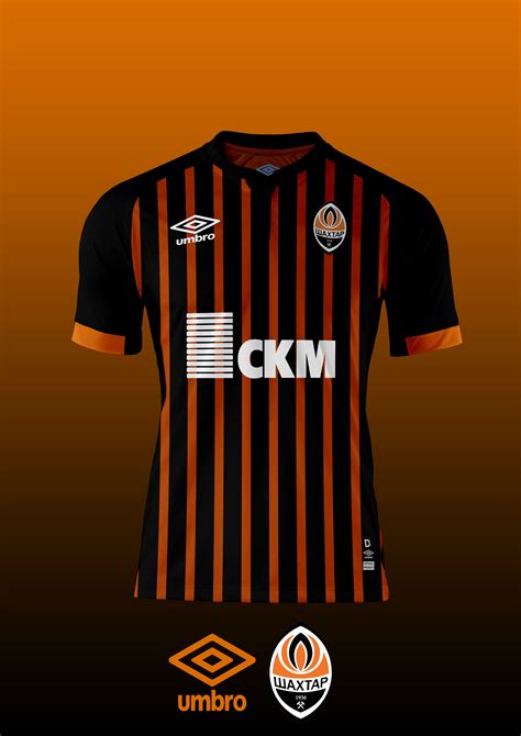 shakhtar donetsk umbro home kit