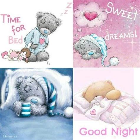 Good Night Sweet Dreams Teddy Bear Bye